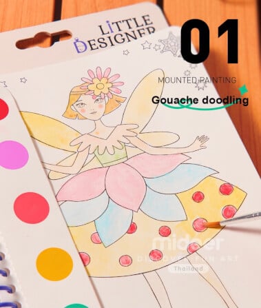 ชุดออกแบบดีไซน์เนอร์ตัวน้อย Mideer MD2203_6